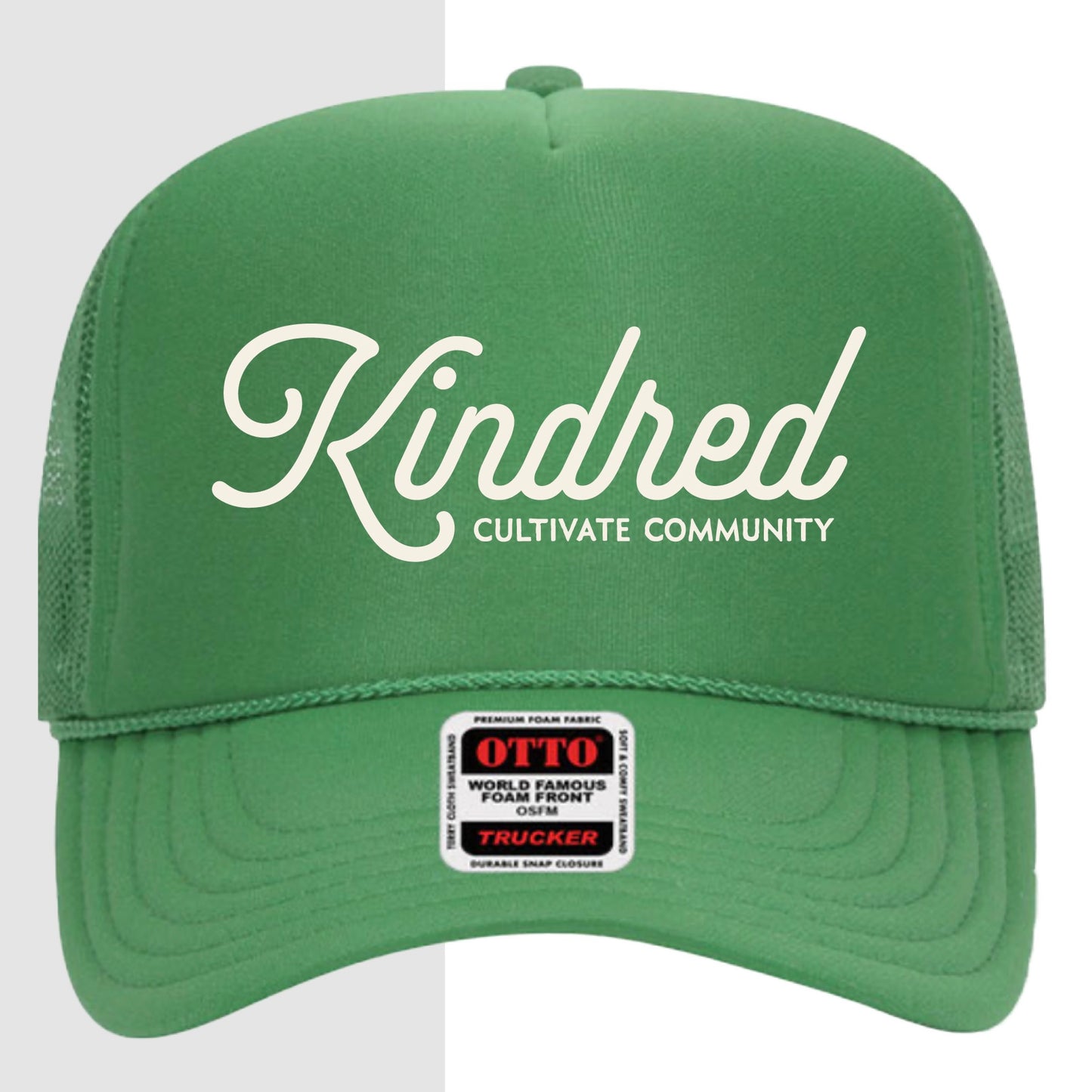 Kindred Cultivate Community Trucker Hat - Green