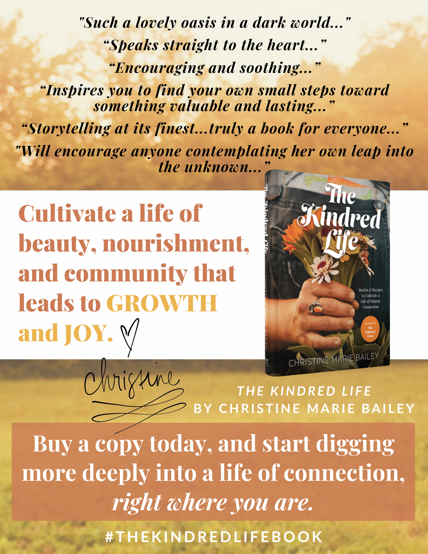 The Kindred Life Book (Signed Copy - Shipped)
