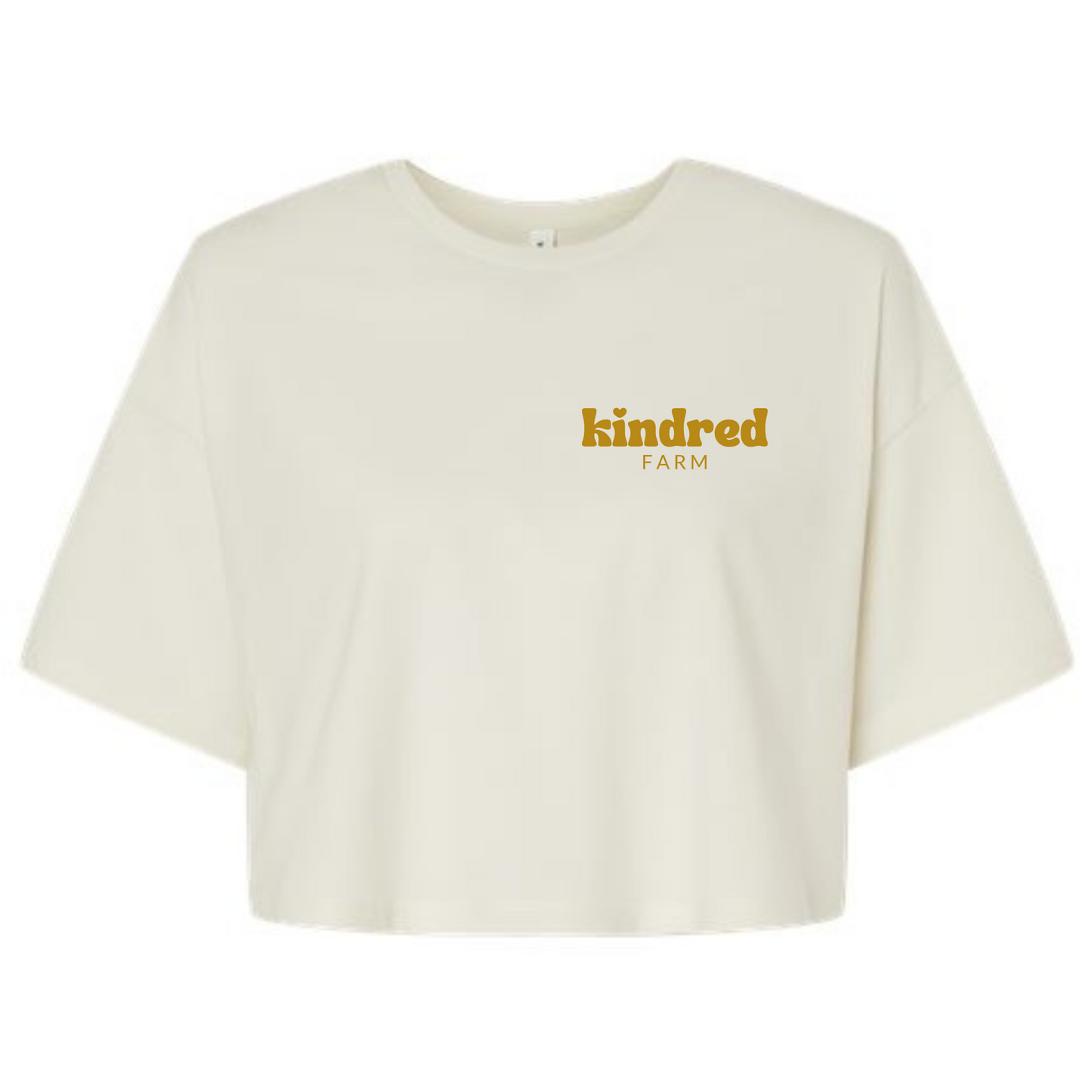 Women's Cropped Kindred Heart T-Shirt