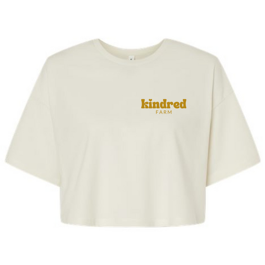 Women's Cropped Kindred Heart T-Shirt