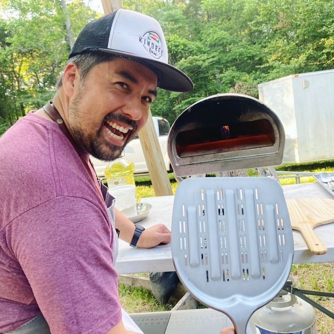 Kindred Logo Black+White Trucker Hat