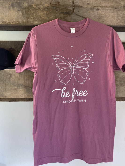 “Be Free” Butterfly T-Shirt