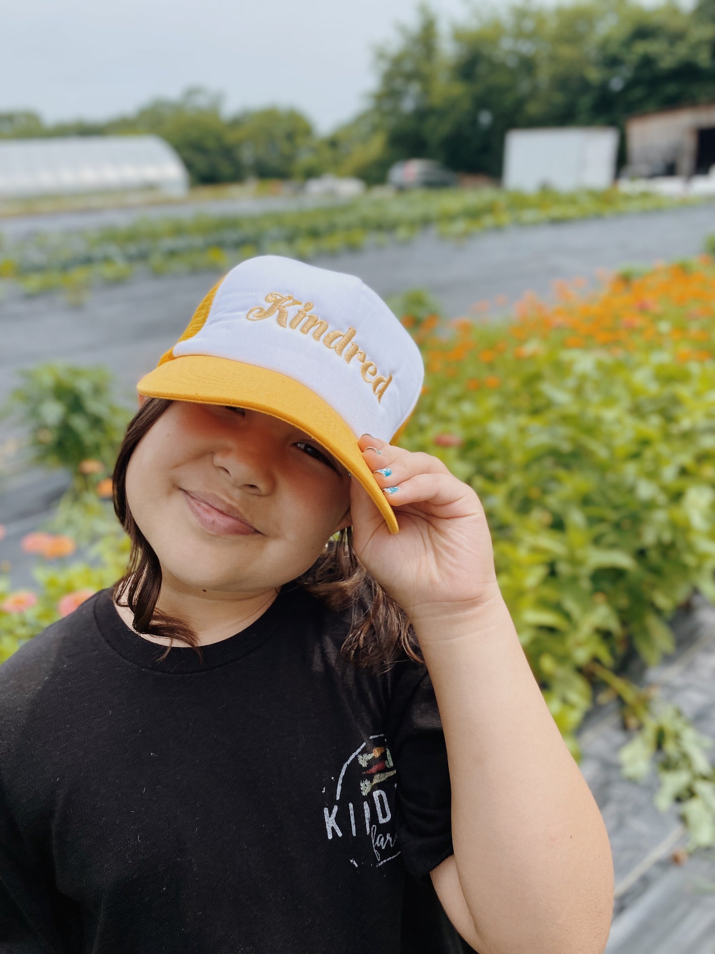 Kindred Yellow Trucker Hat